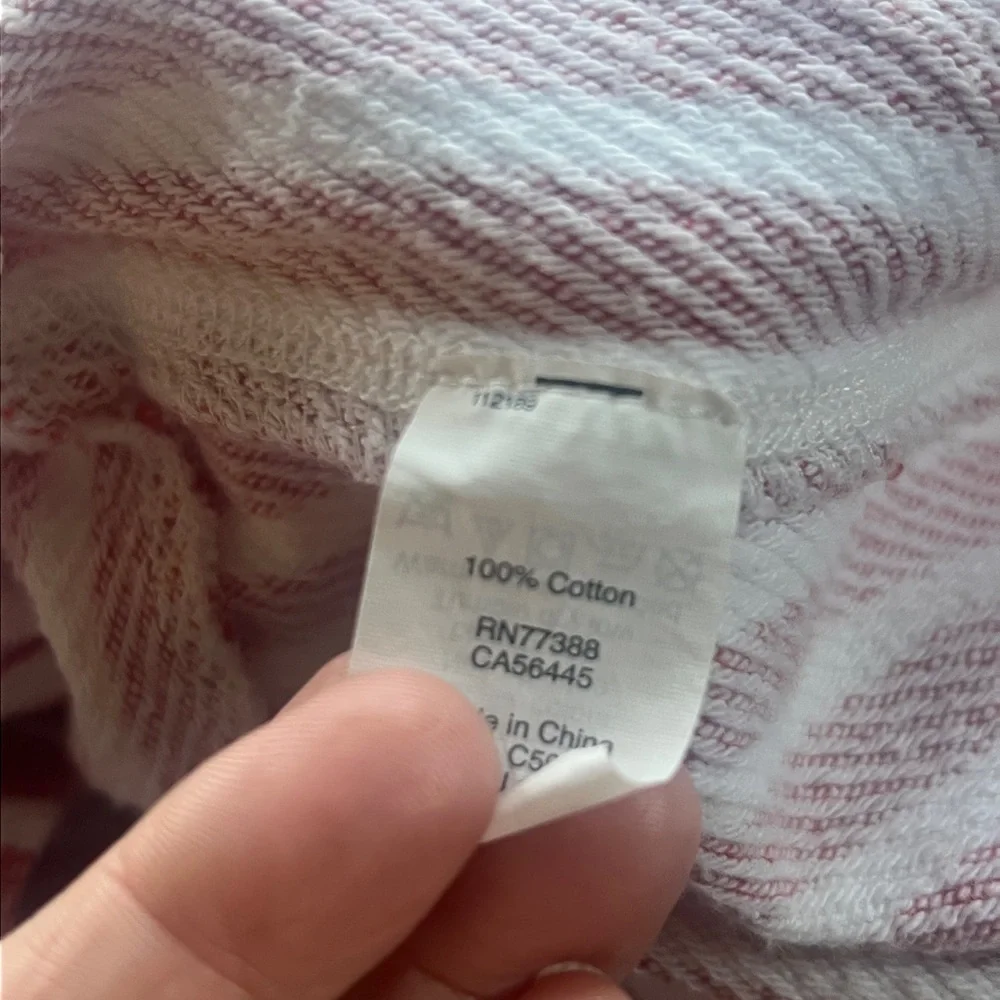 J. Crew Striped Hoodie - Picture 9 of 10